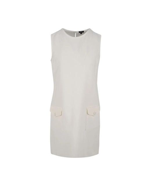 Aspesi Gray Short Dresses