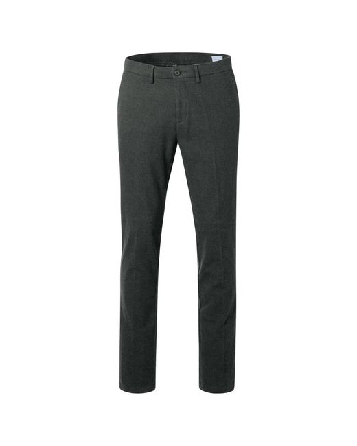 Baldessarini Broeken ,Zwart ,Leer Jorck 9502 Chino in het Gray voor heren