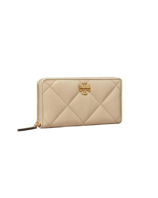 Tory Burch Natural Wallets & Cardholders