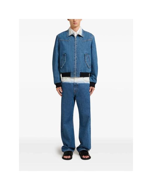 Marni Jacket Denim in het Blue voor heren