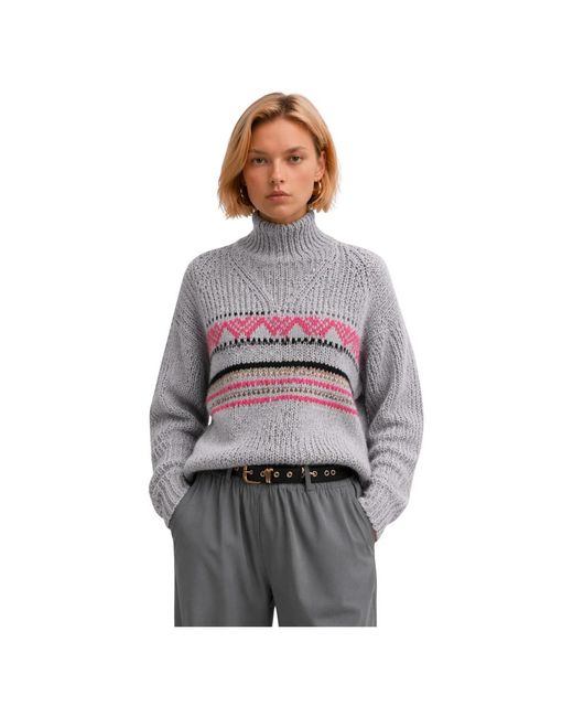 Turtlenecks Kocca de color Gray