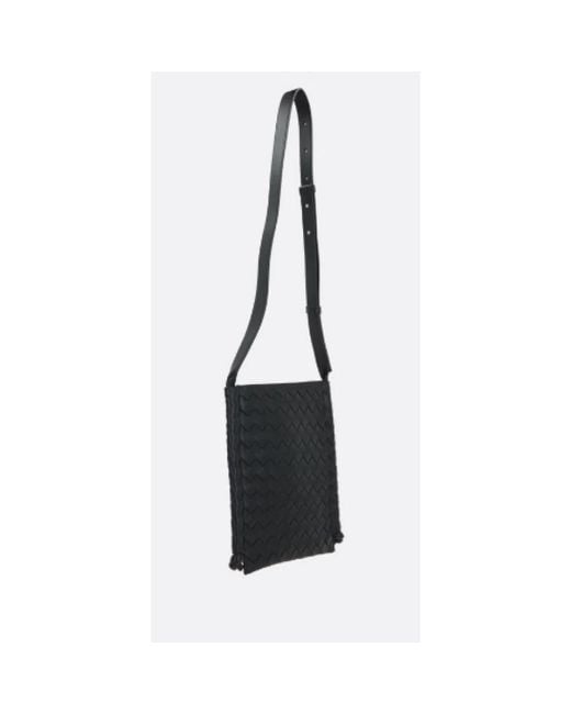 Bottega Veneta Black Cross Body Bags for men