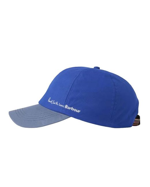 Caps Barbour en coloris Blue