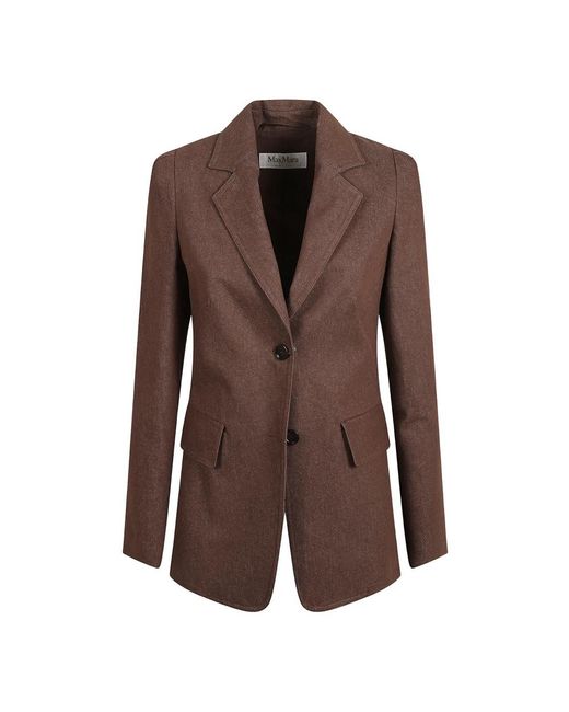 Max Mara Brown Blazers