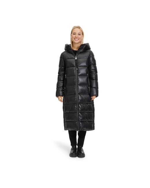 Betty Barclay Black Daunen steppjacke mit kapuze