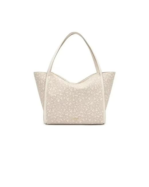 Tous Mini Lines Stijlvolle Tas in het White