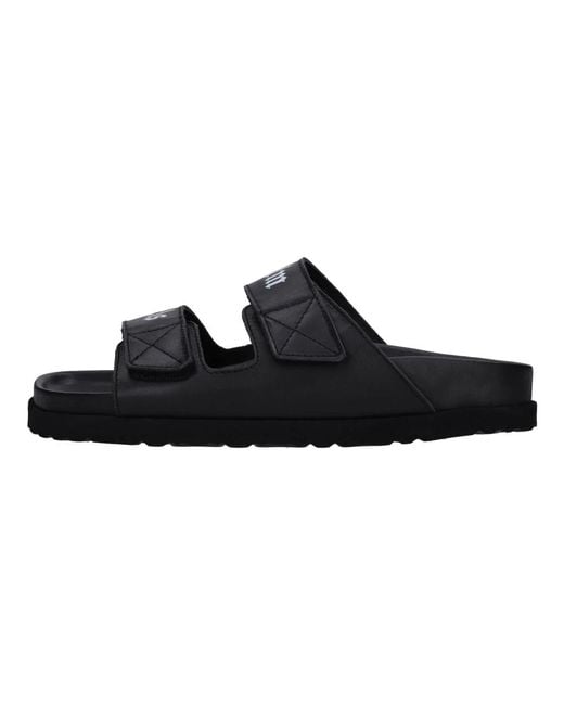 Palm Angels Black Sliders