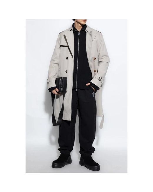 Burberry Sweatpants mit bedrucktem logo in Black für Herren