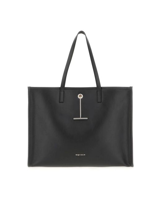 Alexander McQueen Tote Bags in het Black voor heren