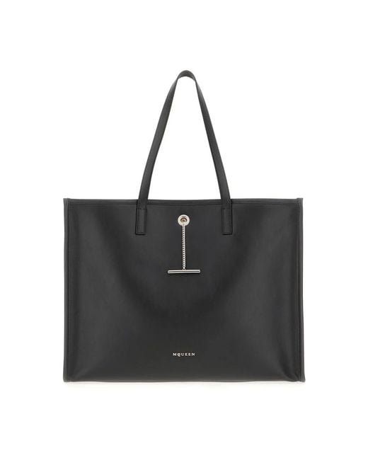 Alexander McQueen Tote Bags in het Black voor heren