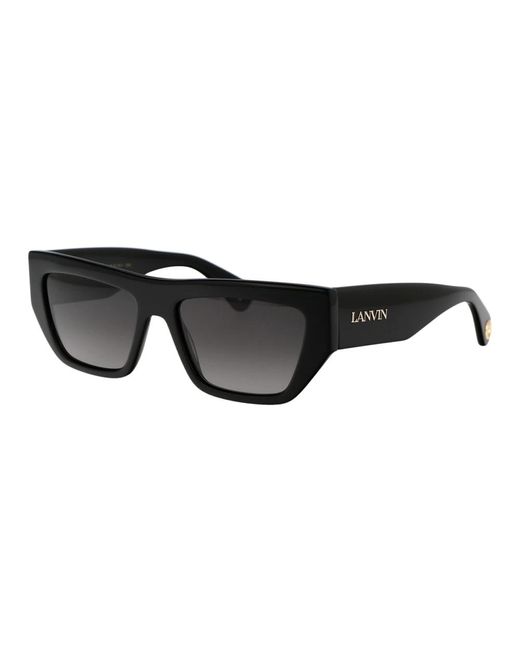 Occhiali da sole alla moda con modello lnv652s di Lanvin in Black da Uomo