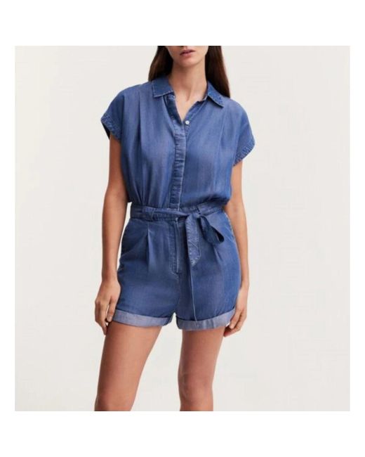 Denham Blue Playsuits