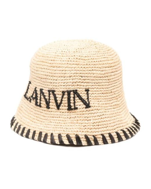 Lanvin Natural Hats