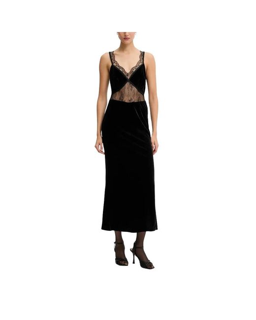 Midi Dresses Never Fully Dressed de color Black