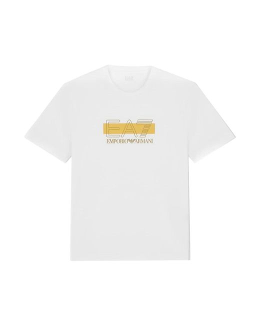 T-Shirts EA7 pour homme en coloris White