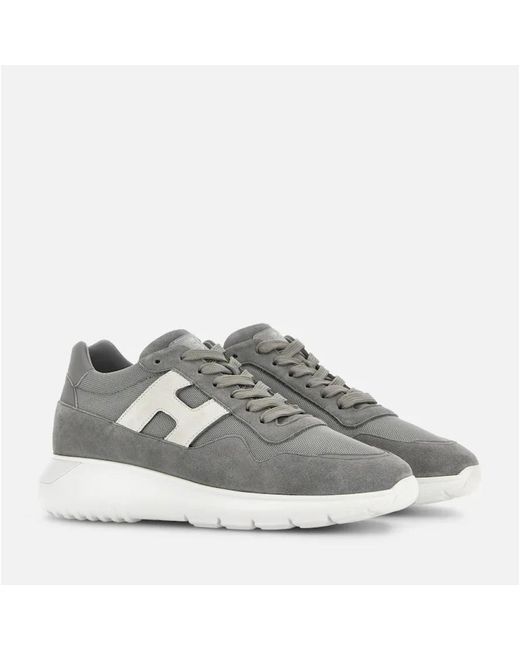 Hogan Gray Sneakers for men
