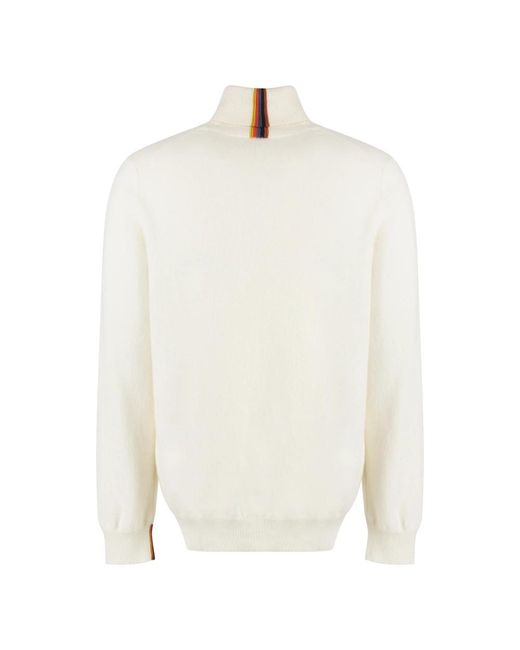 Paul Smith White Turtlenecks for men