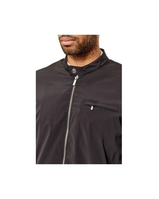 Karl Lagerfeld Blue Bomber Jackets for men