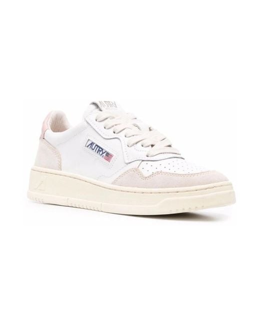 Zapatillas bajas blancas medalist es Autry de color White