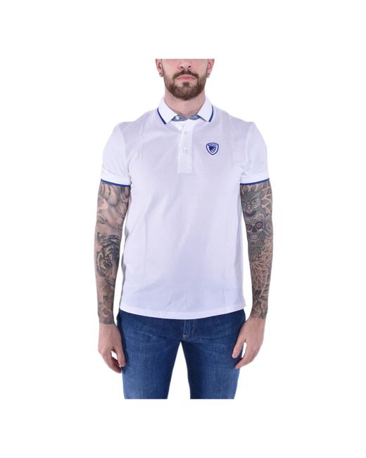 Polo Shirts di Blauer in Blue da Uomo