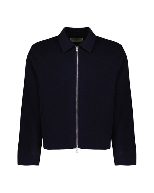 Officine Generale Blue Light Jackets for men