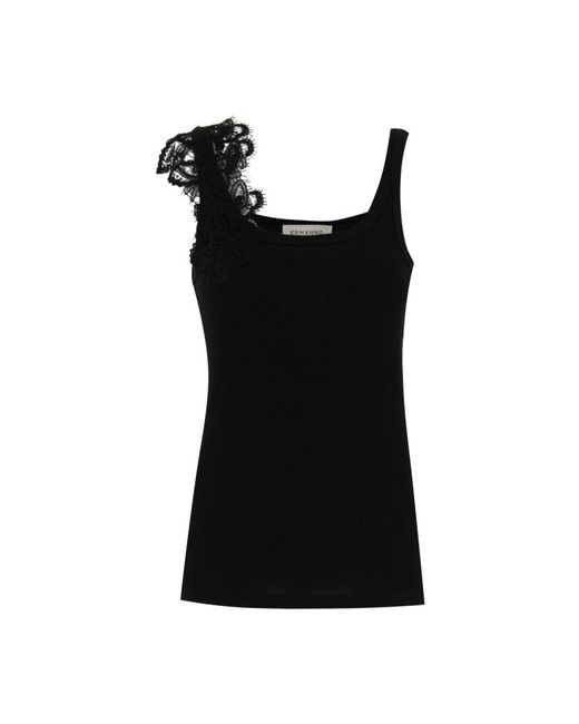 Sleeveless Tops di Ermanno Scervino in Black