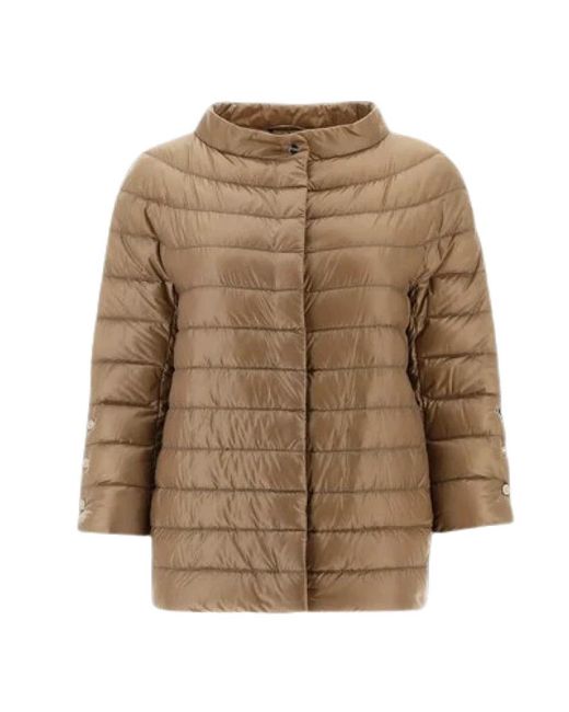 Down Jackets Herno en coloris Brown