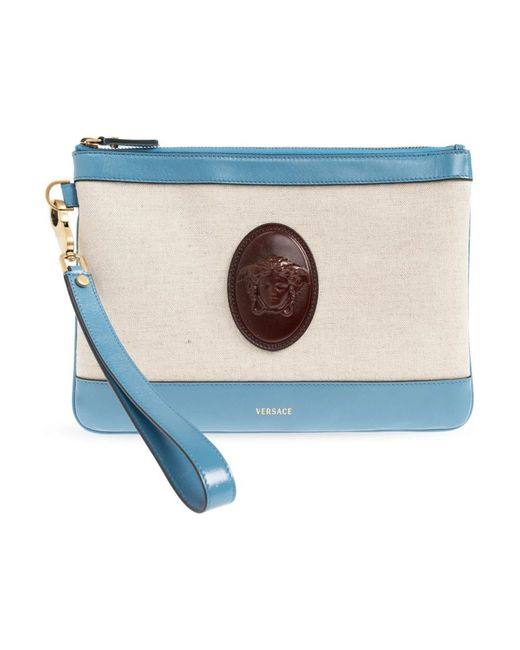 Clutches Versace en coloris Blue
