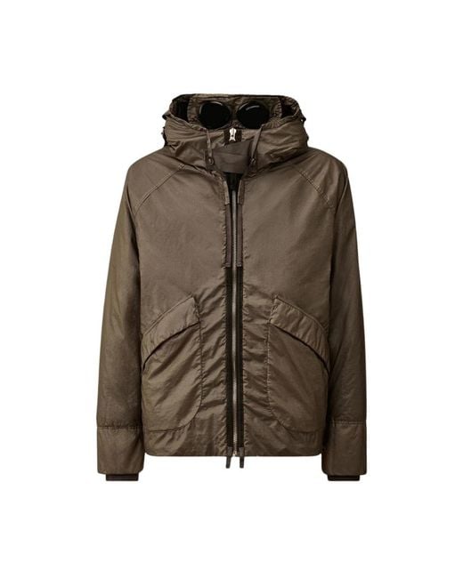 C P Company Brown Winter Jackets for men