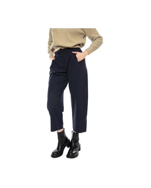 Elvine Cropped Broek in het Blue
