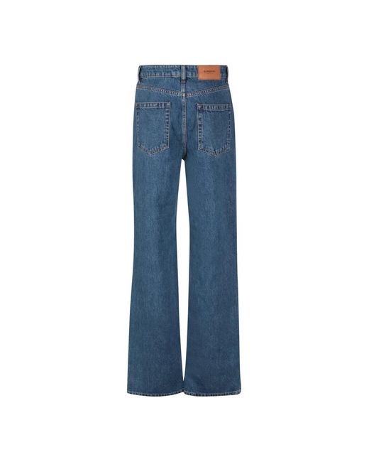 Burberry Blue Flared Jeans