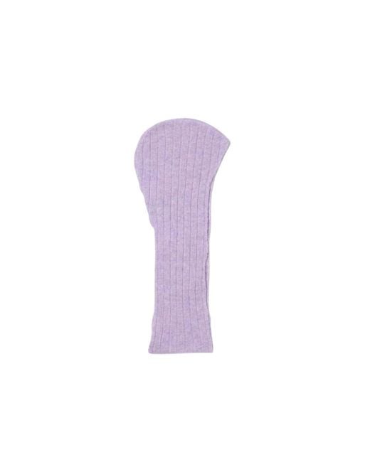 Rus Purple Winter Scarves