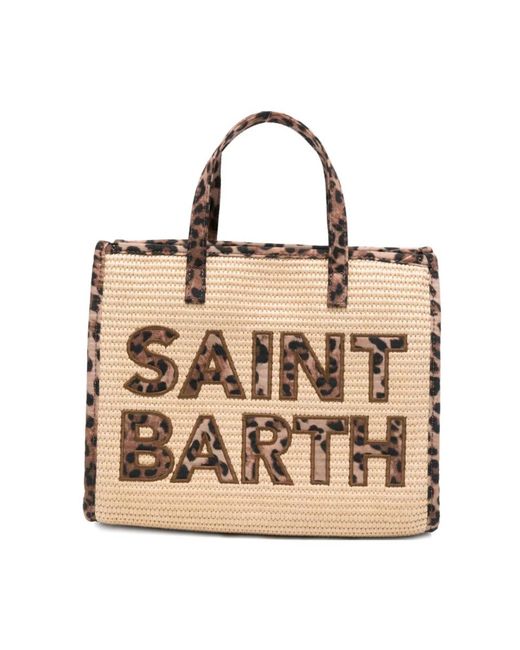 Mc2 Saint Barth Natural Shopping Bags