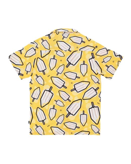 DOLLY NOIRE Metallic Short Sleeve Shirts for men