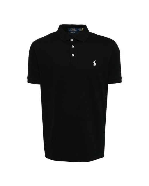 Polo Ralph Lauren Black Polo Shirts for men