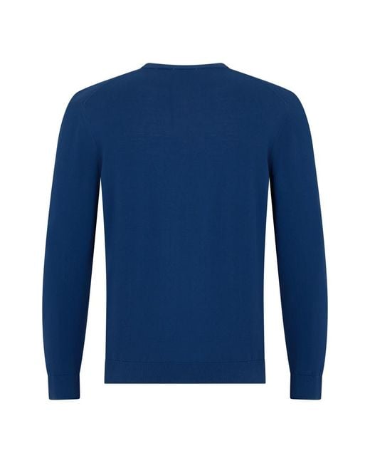 Roberto Collina Blue Round-Neck Knitwear for men
