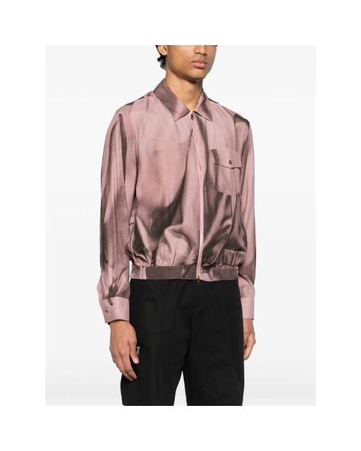 PS by Paul Smith Pink Light Jackets for men
