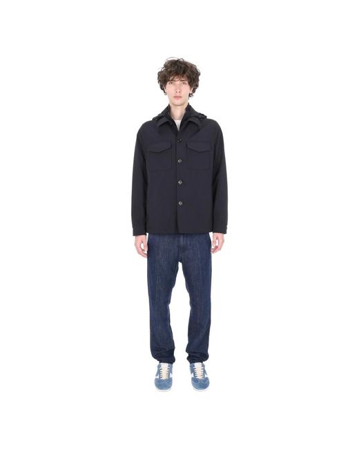 Moorer Blue Light Jackets for men