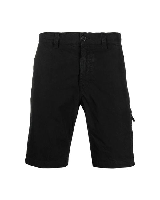 Aspesi Black Casual Shorts for men