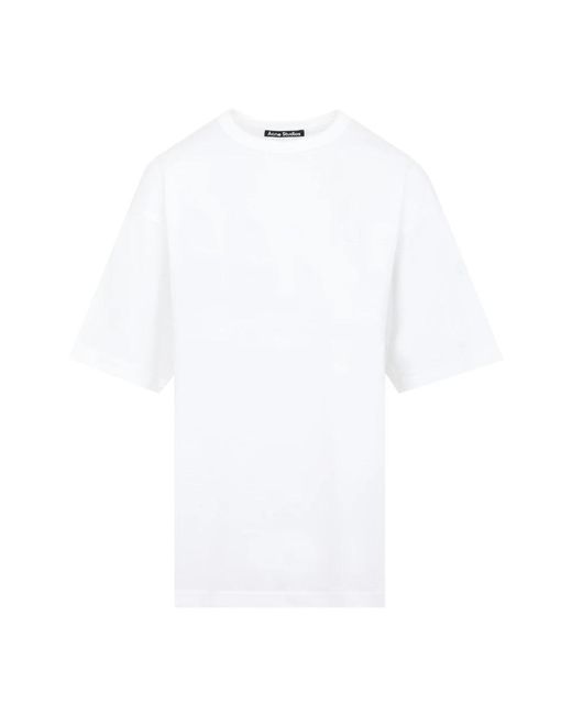 Oversize magliette bianca di Acne in White da Uomo