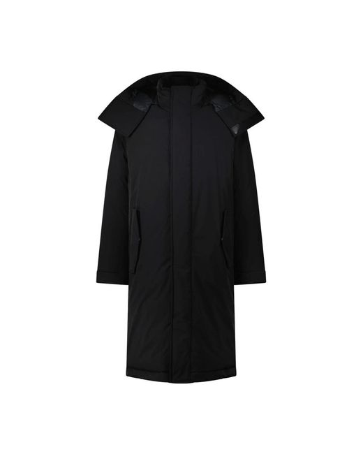 HUGO Black Parkas for men