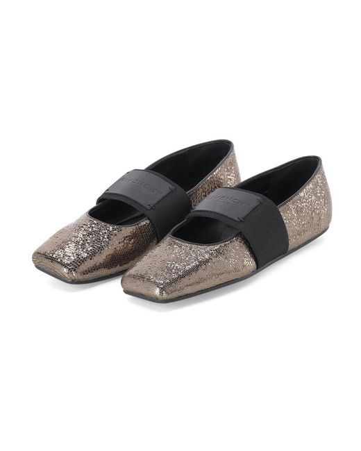 Givenchy Black Ballerina Shoes