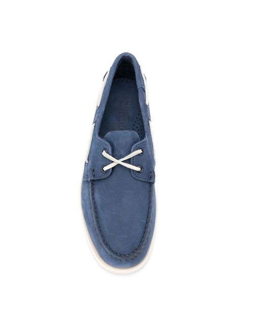 Sebago Blue Sailor Shoes for men