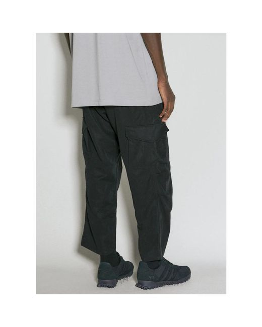 Trousers > wide trousers Y-3 pour homme en coloris Black