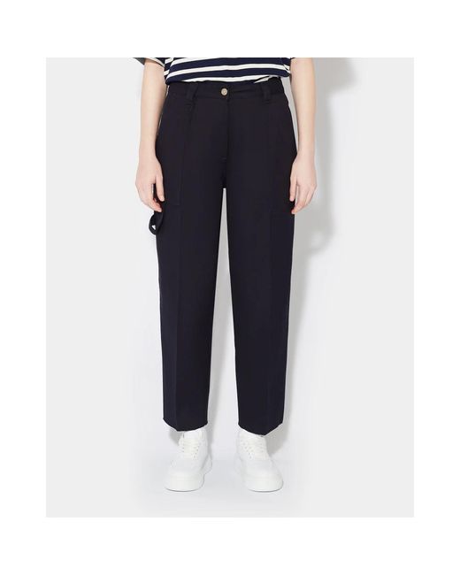 Philippe Model Broeken ,Blauw ,Katoen Broek in het Blue