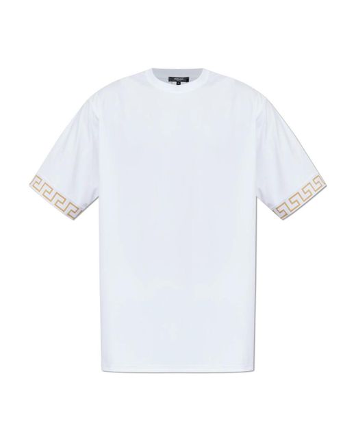 Versace Tops ,Wit ,Strand T-Shirt in het White voor heren