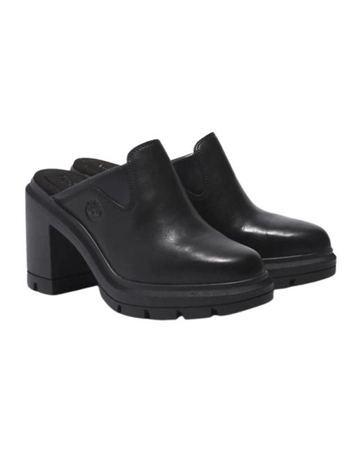 Shoes > heels > heeled mules Timberland en coloris Black