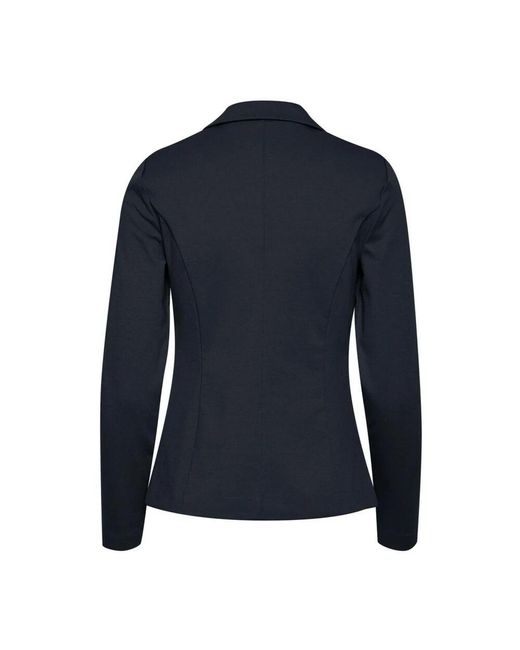 Ichi Blue Herbst/winter blend blazer