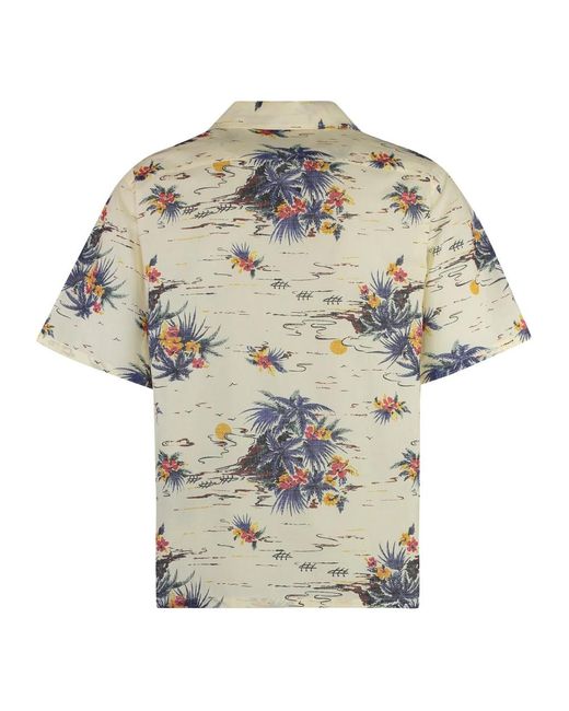 Prada Multicolor Short Sleeve Shirts for men