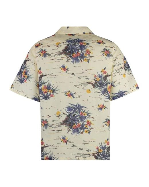 Prada Baumwollhemd Mit Nacre-Knöpfen in Multicolor für Herren